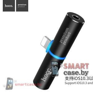 Переходник разветвитель для Apple iPhone 7/8/X HOCO LS4