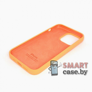 Силиконовый чехол Silicone Case для iPhone 13 Pro (6.1) (Персик)