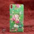Чехол - накладка для Huawei Ascend P6 Cath Kidston (зеленый в цветы)