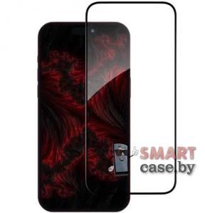 Защитное стекло Mietubl Super-D для iPhone 15 (Чёрное)