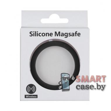 Кольцо Magsafe металл+силикон+3M (зеленый)