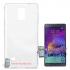 Силиконовый чехол для Samsung Galaxy Note 4 (N910) HOCO Light Series (прозрачный)