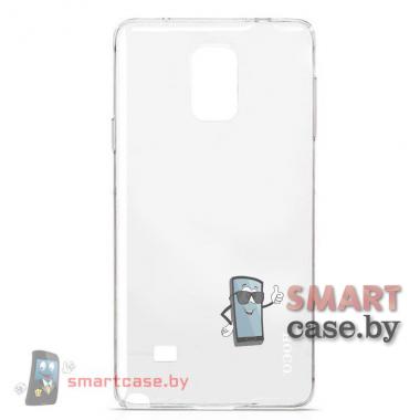 Силиконовый чехол для Samsung Galaxy Note 4 (N910) HOCO Light Series (прозрачный)