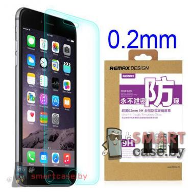 Закаленное стекло для iPhone 6 plus 0,2 мм, 9Н+, 2,5D Remax
