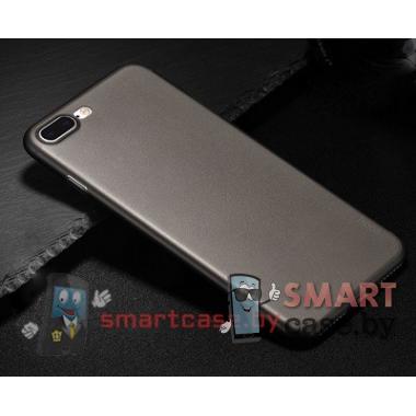 Ультратонкий чехол для iPhone 7 Plus Hoco Ultra Thin (прозрачный-темный)