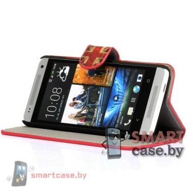 Чехол-кошелек для HTC mini Британский флаг