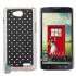 Накладка для LG L90 звездное небо (черный со стразами)