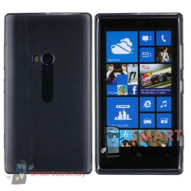 Пластиковый футляр накладка для Nokia Lumia 920 (асфальт)