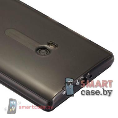 Пластиковый футляр накладка для Nokia Lumia 920 (асфальт)