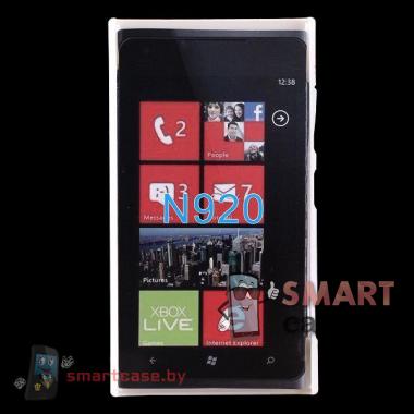 Пластиковый футляр для Nokia Lumia 920 (цветные бабочки)