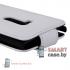 Кожаный чехол флип для Nokia Lumia 920 (белый)