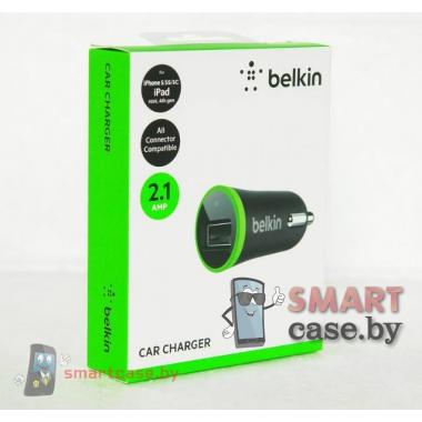 Зарядное устройство автомобильное Belkin 2,1А (черное)