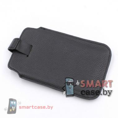 Чехол-карман с язычком Smart 14 *9 (черный)