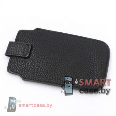 Чехол-карман с язычком Smart 12 *7 (черный)
