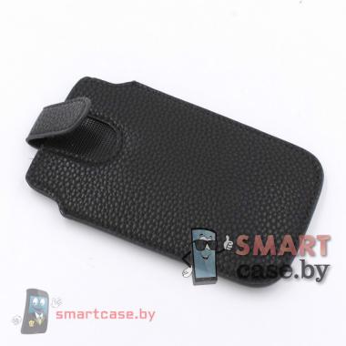 Чехол-карман с язычком Smart 12 *7 (черный)