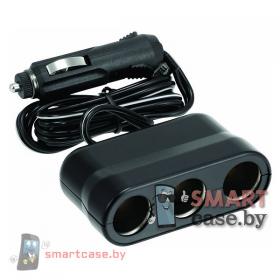 АЗУ разветвитель 3 х 12v / 24v DC002