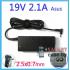 Блок питания (зарядное) для ноутбука Asus 19V, 2,1A (штекер 2,5x0,7)