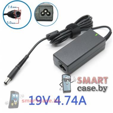 Блок питания (зарядное) для ноутбука HP 19V, 4,74A (штекер 7,4x5,0)