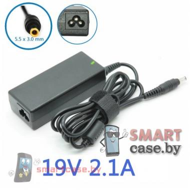 Блок питания (зарядное) для ноутбука Samsung 19V, 2,1A (штекер 5,5x3,0)