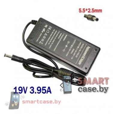 Блок питания (зарядное) для ноутбука Toshiba 19V, 3,95A (штекер 5,5x2,5)