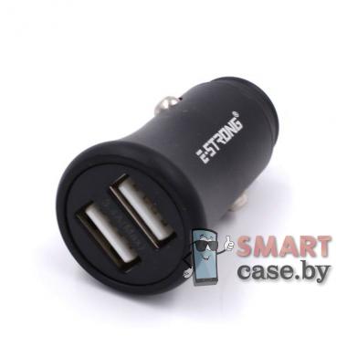 Зарядное автомобильное устройство E-Strong ES-26, 2 USB на MicroUSB 3.4A