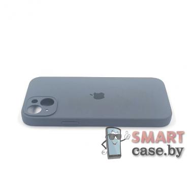 Силиконовый чехол для iPhone 14 Plus Full Camera Silicone Case (асфальт)