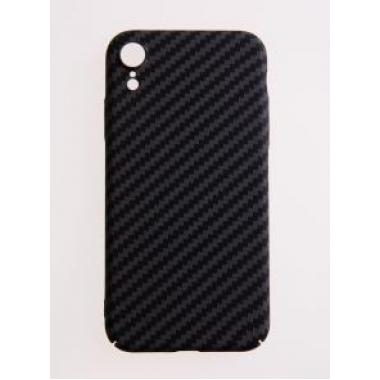Карбоновый чехол LUXO Case для iPhone XR (черный)