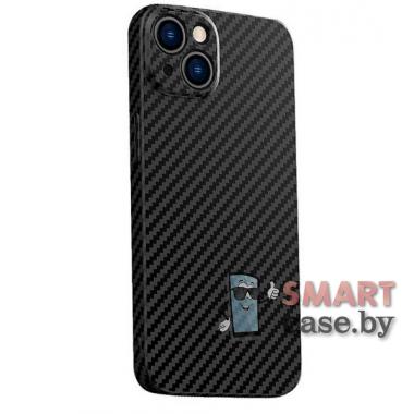 Карбоновый чехол LUXO Case для iPhone 14 (черный)