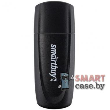 Флеш-накопитель USB Smartbuy 4Gb, 2.0 (черный)