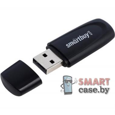 Флеш-накопитель USB Smartbuy 4Gb, 2.0 (черный)