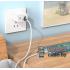 Кабель HOCO X86 Type-C - Type-C, 60W, 100 см (белый)