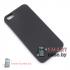 Силиконовый чехол для iPhone 5/5S (черный)