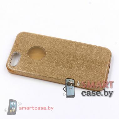 Силиконовый чехол для iPhone 5, iPhone 5s (Золотой)