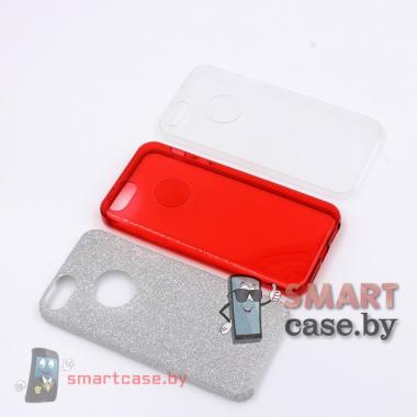 Силиконовый чехол для iPhone 5, iPhone 5s (Красный)