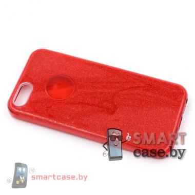Силиконовый чехол для iPhone 5, iPhone 5s (Красный)