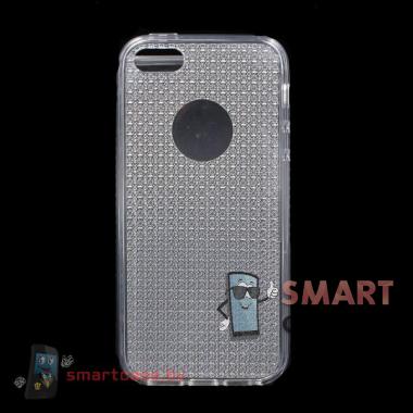 Силиконовый чехол для iPhone 5, iPhone 5s  (блестящий)
