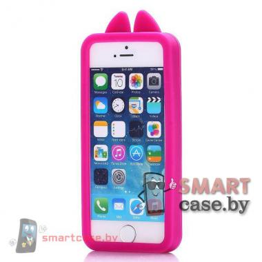 Силиконовый чехол для  iPhone 5 5s (Чеширский кот)