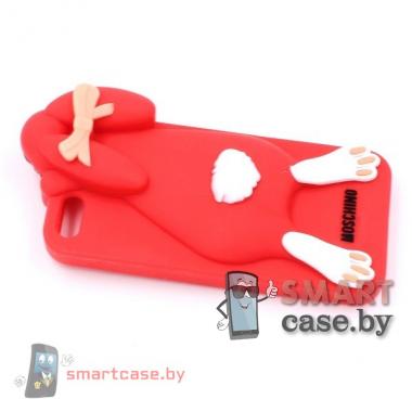 Силиконовый чехол для iPhone 5/5S (зайчик)