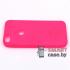 Силиконовый чехол для iPhone 5/5S (розовая фуксия)