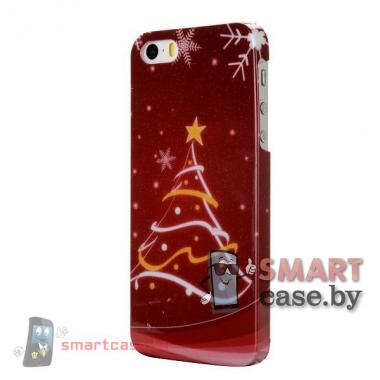 Накладка для iPhone 5, iPhone 5s НОВЫЙ ГОД (Елочка)