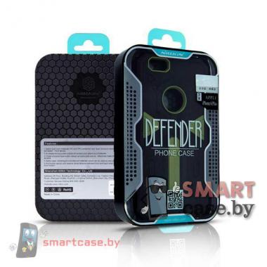 Чехол для iPhone 6 Nillkin Defender 2 силикон+пластик (красный)