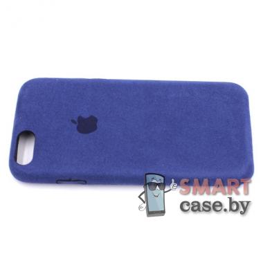 Замшевый чехол ALCANTARA для iPhone 6/6S (синий)