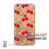 Силиконовая накладка для iPhone 6, iPhone 6s (вишенки)