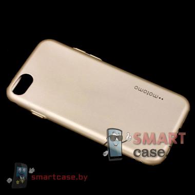 Силиконовый чехол для iPhone 7 Motomo (золотой)