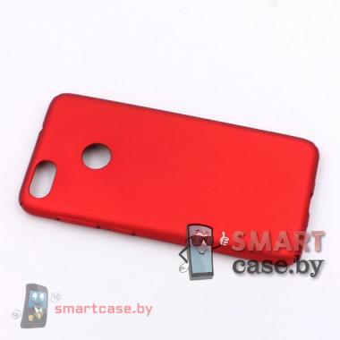Пластиковый чехол для iPhone 7/8 (красный перламутр)
