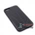 Силиконовый чехол для iPhone 7/8 (Чёрная кожа)
