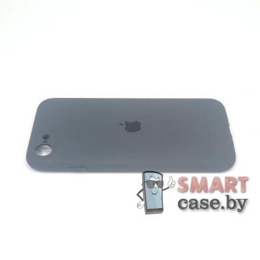 Силиконовый чехол для iPhone 7/8/SE 2020 Full Camera Silicone Case (асфальт)