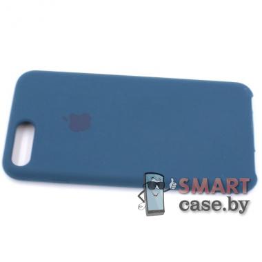 Силиконовый чехол Silicone Case для iPhone 7/8 Plus (Морская волна)