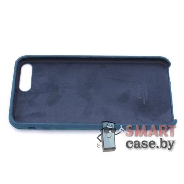 Силиконовый чехол Silicone Case для iPhone 7/8 Plus (Морская волна)