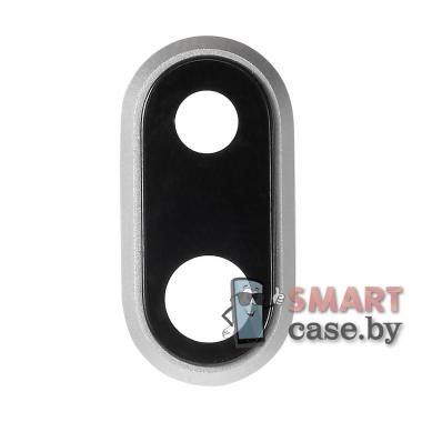 Стекло камеры для iPhone 8 Plus OEM (Серебро)